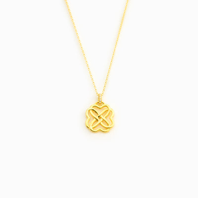 Heart Knot Necklace