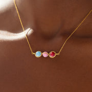 1-6 Birthstones Galaxy Necklace