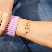 Personalized 2-5 Circles Bracelet