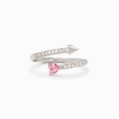 Arrow & Heart Ring-To My Daughter 