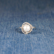 Pearl Of June Birthstone Ring
