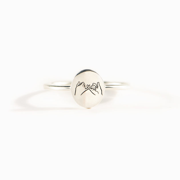 Self Love Pinky Ring Pinky Ring For Self Love Promise Ring Ride Or