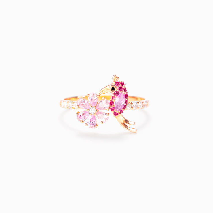 Bird And Flower Ring-Toucan Do It 