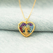 1-8 Branches Of Birthstone Tree Necklace
