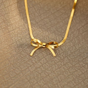 Bow Tie Necklace