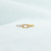 Handwoven Square Knot Ring