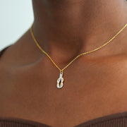 Square Knot Necklace