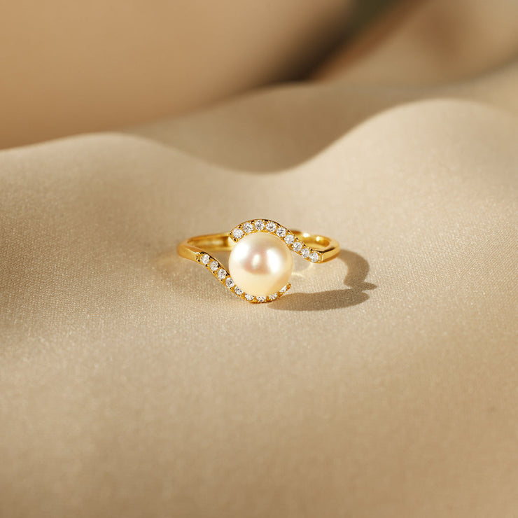 Pearl Wrapped Ring