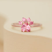 For My Best Friend Dog Paw Ring