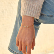 Triple Wave Bracelet