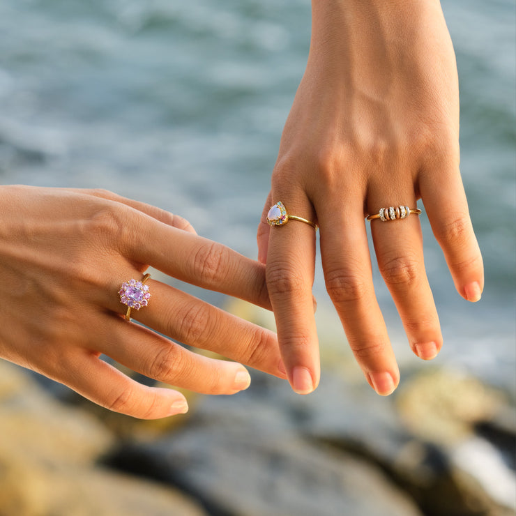 Tri-Tone Fidget Ring