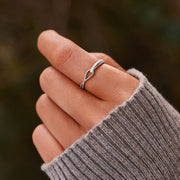 Knot Double Band Ring