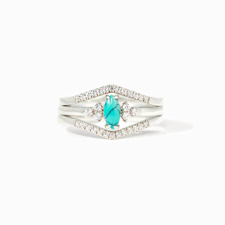 Marquise Stack Ring Set