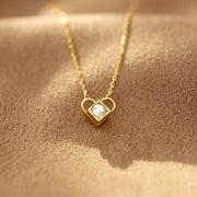 Magnet Heart Lock Necklace