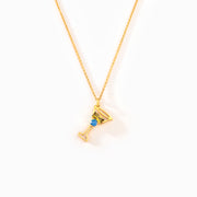 Cocktail Birthstone Necklace
