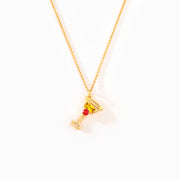 For Besties Custom Cocktail Birthstone Necklace