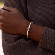 December Birthstone Tennis Bracelet