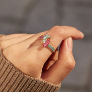 Besties For The Resties Birthstone Knot Ring