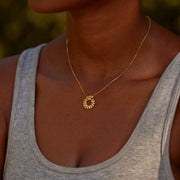 Golden Circle Necklace