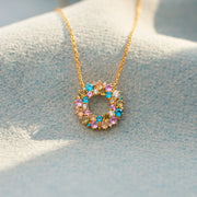 Vivid Circle Necklace