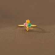 Ice Cream Birthstones Ring