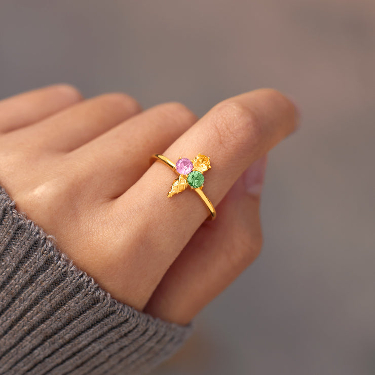 Ice Cream Birthstones Ring