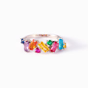 Nobody Has It All Together Rainbow Band Ring