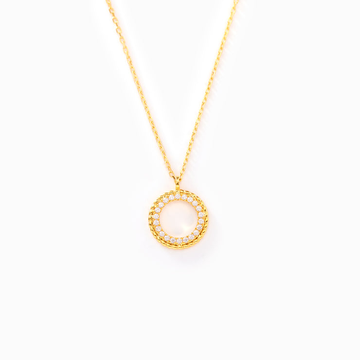 Layered Circle Necklace