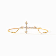 Sparkling Cross Bracelet