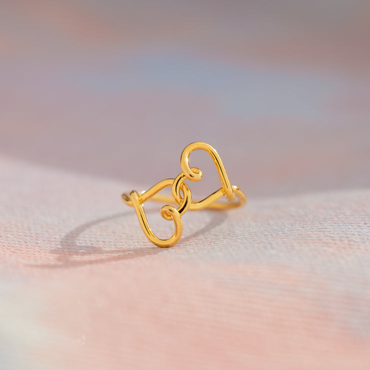 Linking Hearts Ring