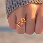 Linking Hearts Ring