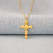 Golden Cross Necklace For Women