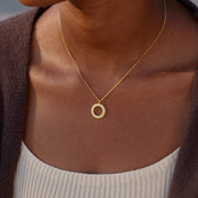 Layered Circle Necklace