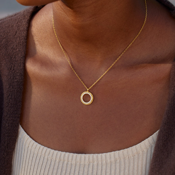 Layered Circle Necklace