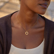 Layered Circle Necklace