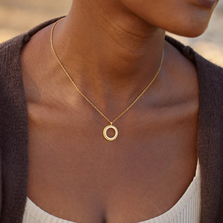 Layered Circle Necklace