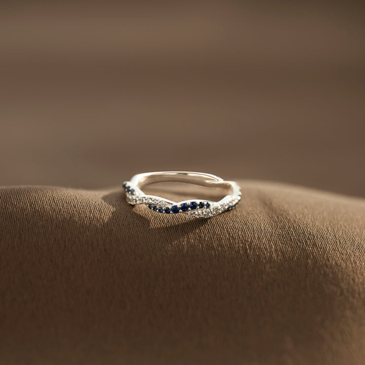Double Wave Ring