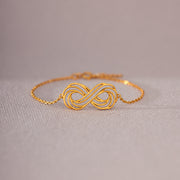 Hollow Infinity Bracelet