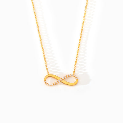 Endless Love Sparkling Infinity Necklace