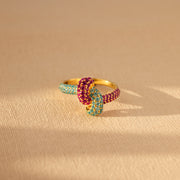 Besties For The Resties Birthstone Knot Ring