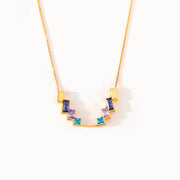 1-5 Birthstone Symmetry Necklace