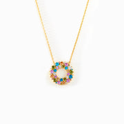 Vivid Circle Necklace