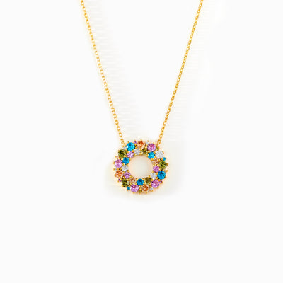 Vivid Circle Necklace