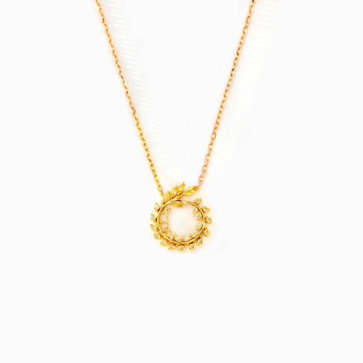 Golden Circle Necklace