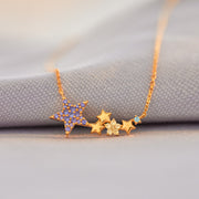 1-8 Star Birthstone Necklace