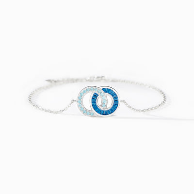 For Friends Unbreakable Bond Linking Circles Bracelet