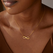 Endless Love Sparkling Infinity Necklace