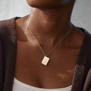 Hidden Message Letter Necklace