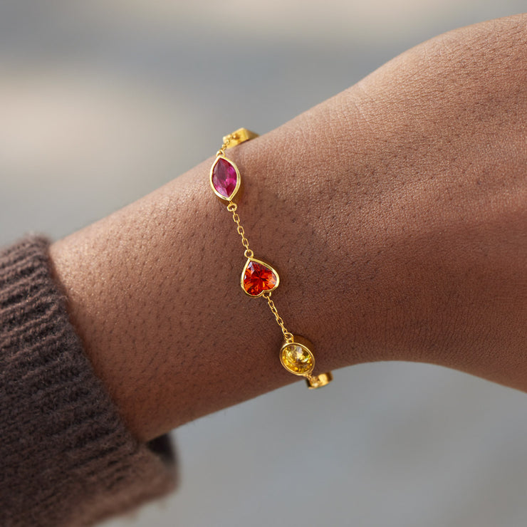 Multi-Gem Bracelet