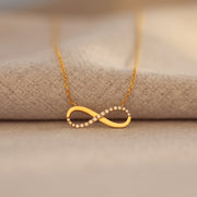 Endless Love Sparkling Infinity Necklace